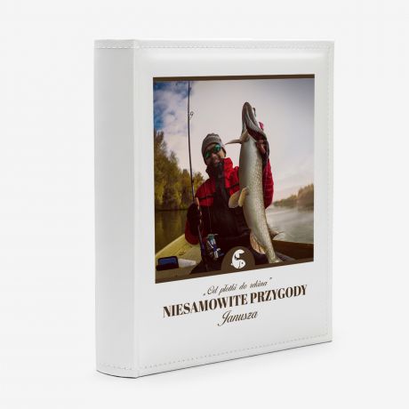 Album na zdj�cia personalizowany PRZYGODY prezent dla w�dkarza