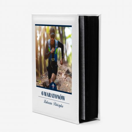 Album na zdj�cia PREZENT DLA BIEGACZA personalizowany album do zdj�� prezent dla sportowca personalizowany album