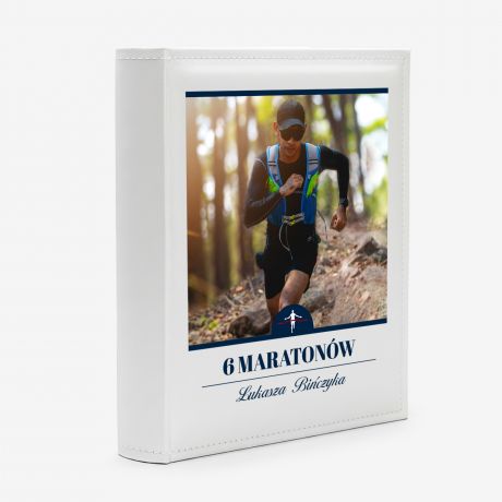 Album na zdj�cia PREZENT DLA BIEGACZA personalizowany album do zdj�� prezent dla sportowca personalizowany album
