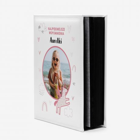 Album na zdj�cia PREZENT Z JEDNORO�CEM dla dziewczynki