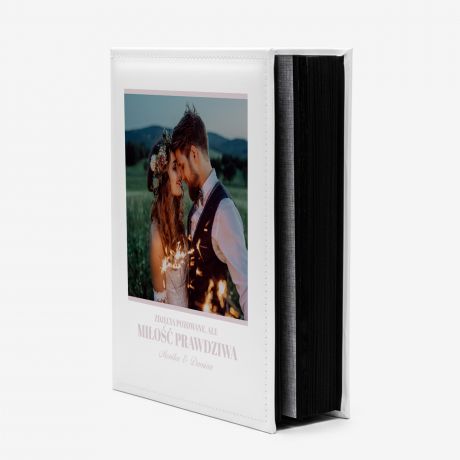 Album na zdj�cia wklejane PRAWDZIWA MI�O�� prezent dla pary