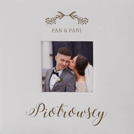Album ślubny PAN I PANI prezent na ślub dla Pary Młodej