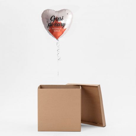 Balon serce + kartka personalizowana PREZENT DLA CHOPAKA STRAAKA