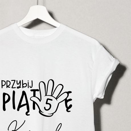 Baweniana koszulka na 5 URODZINY