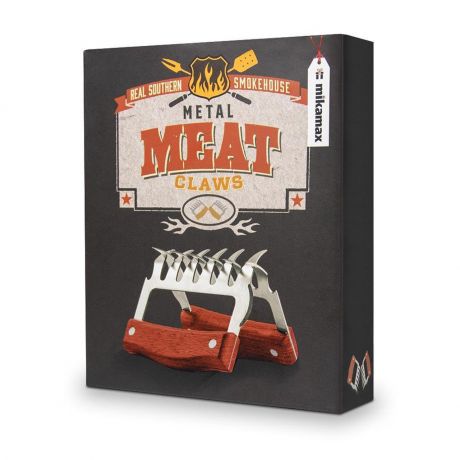 Pazury do mięsa METAL MEAT CLAWS prezent dla fana grillowania