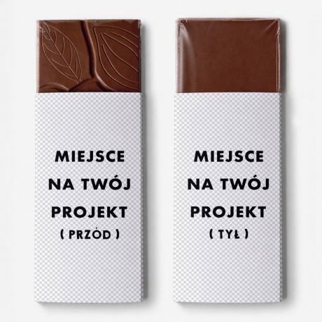 Belgijska czekolada z w�asnym nadrukiem TW�J PROJEKT