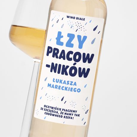Biae wino ZY PRACOWNIKW prezent dla szefa