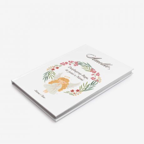 Biblia ANIOEK prezent na chrzest dla dziewczynki