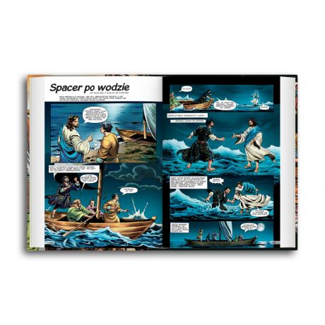 Biblia komiksowa PREZENT DLA NASTOLATKA biblia komiksowa ksi��ka religijna dla m�odzie�y komiks biblijny