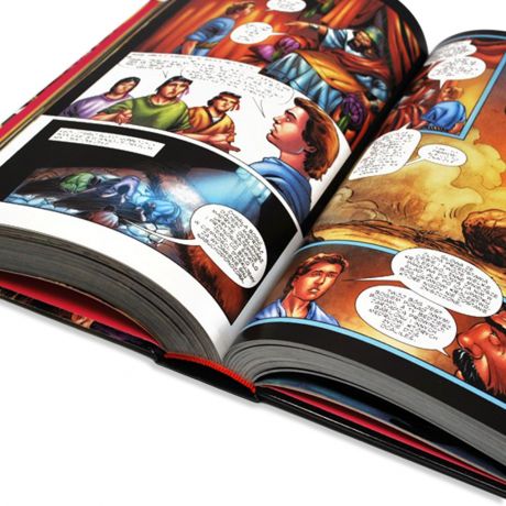 Biblia komiksowa PREZENT DLA NASTOLATKA biblia komiksowa ksi��ka religijna dla m�odzie�y komiks biblijny