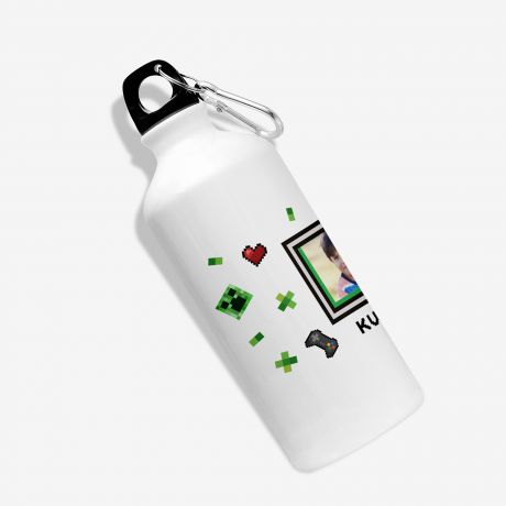 Bidon dla ch�opca GAME ON  prezent w stylu Minecraft