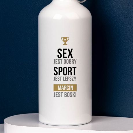 Bidon dla sportowca BOSKI prezent dla chopaka