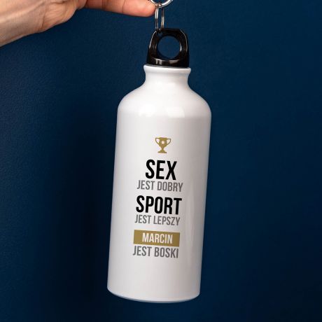 Bidon dla sportowca BOSKI prezent dla chopaka