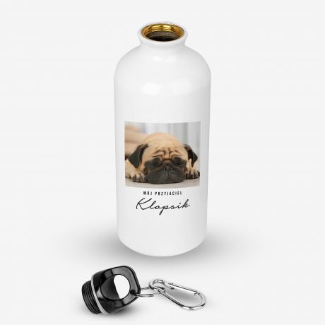 Bidon z nadrukiem PRZYJACIEL prezent ze zdj�ciem