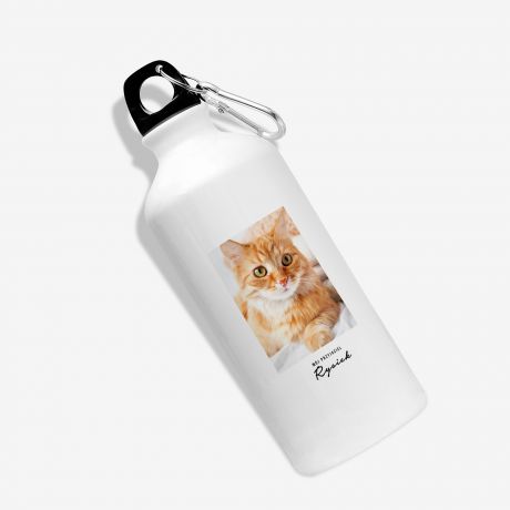 Bidon ze zdj�ciem PREZENT DLA W�A�CICIELA KOTA