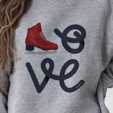 Bluza łyżwiarska LOVE - S