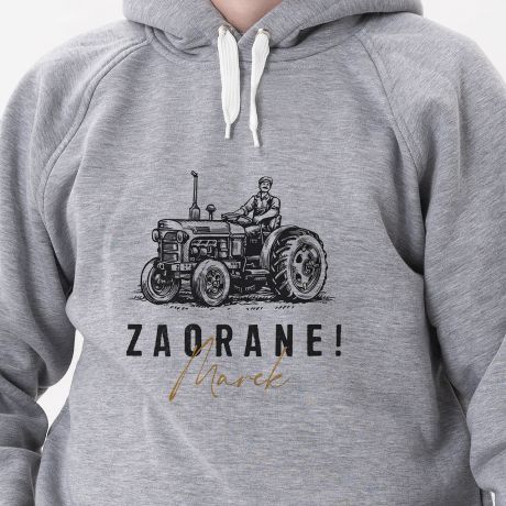 Ciepła bluza dla rolnika ZAORANE - XL