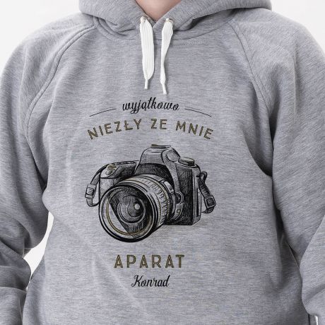 Mska BLUZA DLA FOTOGRAFA praktyczny prezent dla fotografa - S