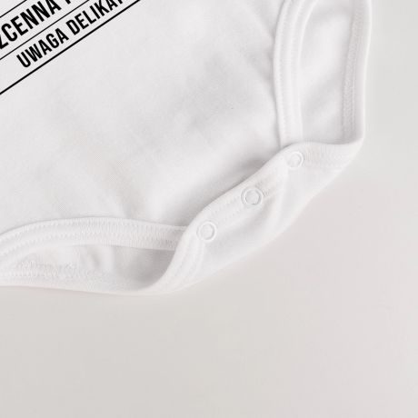 Body ze miesznym nadrukiem BEZCENNA PRZESYKA