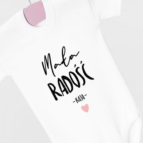 Body z imieniem dla dziecka MAA RADO body z imieniem body personalizowane