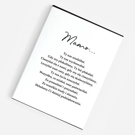 Bombonierka dla mamy ZE ZDJCIEM