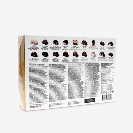 Bombonierka na prezent Anthon Berg Luxury Gold 400g czekoladki na prezent czekoladki z alkoholem