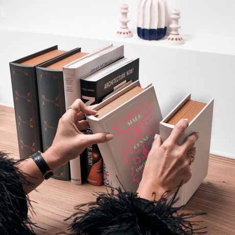 Book box na drobiazgi PREZENT DLA KOLEANKI prezent na urodziny dla koleanki prezent dla koleanki na urodziny