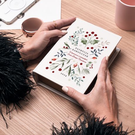 Book box WITA prezent na gwiazdk dla ony pudeko ksika prezent na wita dla ony