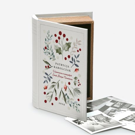 Book box WITA prezent na gwiazdk dla ony pudeko ksika prezent na wita dla ony