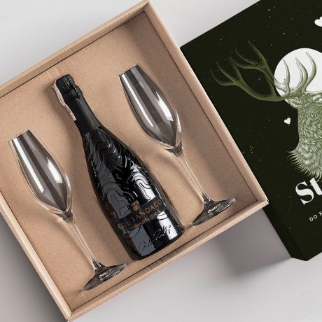Box prosecco NA ROCZNIC LUBU dla myliwego