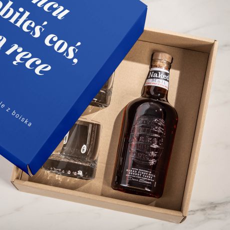 Box z whisky PREZENT NA PPKOWE dla taty prezent dla taty z okazji narodzin dziecka prezent na ppkowe dla ojca