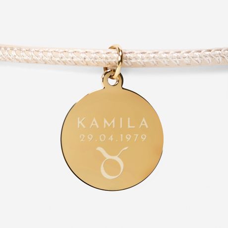 Bransoletka znak zodiaku BYK bransoletki zodiakalne bransoletka ze znakiem zodiaku