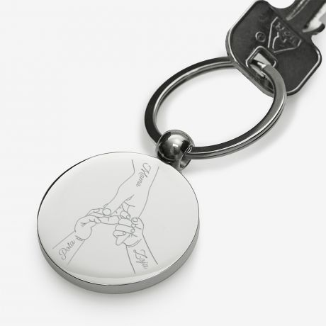 Breloczek na Dzie� Mamy EKIPA MAMY prezent dla mamy brelok z grawerem brelok dla mamy prezent na dzie� mamy