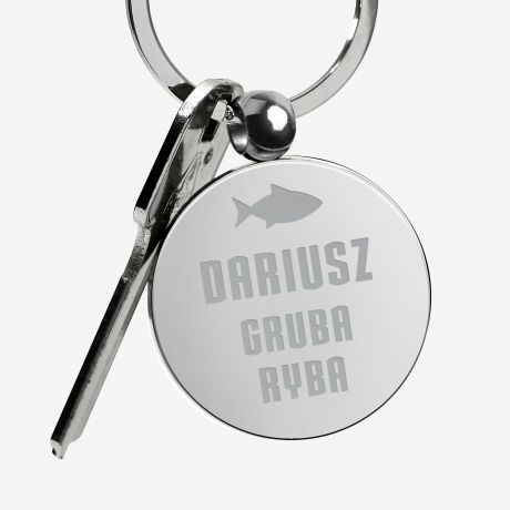 Brelok dla wdkarza GRUBA RYBA
