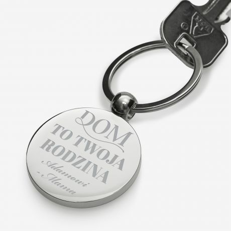Brelok metalowy PREZENT DLA DOROSEGO SYNA OD MAMY