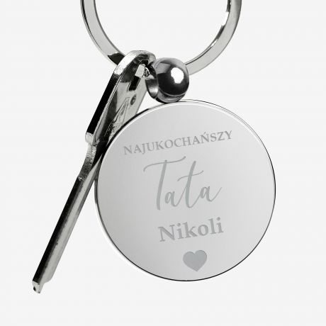 Brelok na Dzie Taty NAJUKOCHASZY TATA