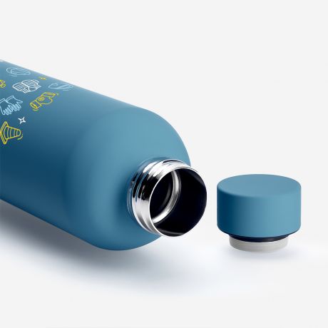 Butelka termiczna na wod� BEZPIECZE�STWO prezent dla BHP-owca