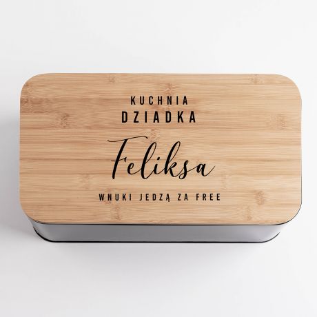 Chlebak z desk do krojenia PREZENT DLA DZIADKA