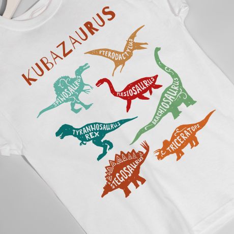 Chopica KOSZULKA Z DINOZAURAMI