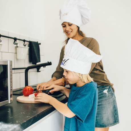 Czapka kucharska dla dziecka PREZENT NA DZIEŃ DZIECKA DLA CHŁOPCA