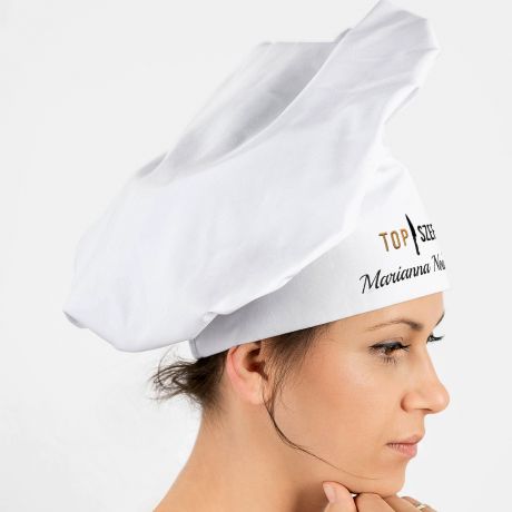 Czapka kucharska TOP SZEF prezent dla szefa kuchni