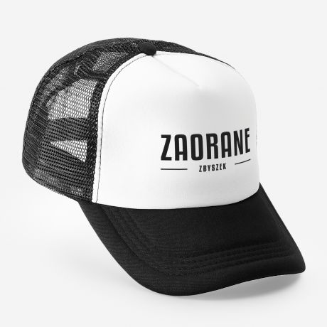 Czapka z daszkiem dla rolnika z haftem ZAORANE