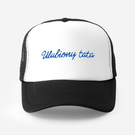 Czapka z daszkiem dla taty ULUBIONY TATA prezent dla taty prezent na dzie taty czapka na dzie taty