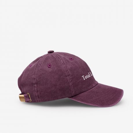 Fioletowa czapka z haftem TOTAL LEGEND prezent dla taty prezent na Dzie� Taty prezent dla m�czyzny