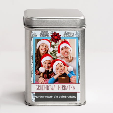 Czarna herbata personalizowana PREZENT WITECZNY DLA PRZYJACIӣ prezent na wita dla przyjaci