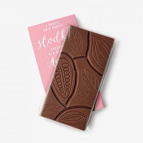 Czekolada na Dzie� Kobiet TULIPANY czekoladka na dzie� kobiet upominek na dzie� kobiet prezent na dzie� kobiet