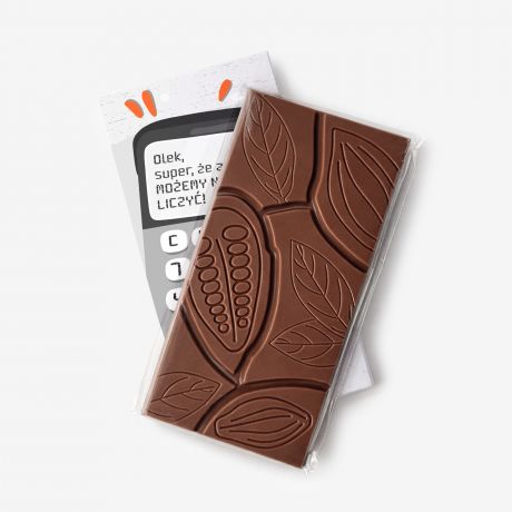 Czekolada personalizowana KALKULATOR upominek dla nastolatka