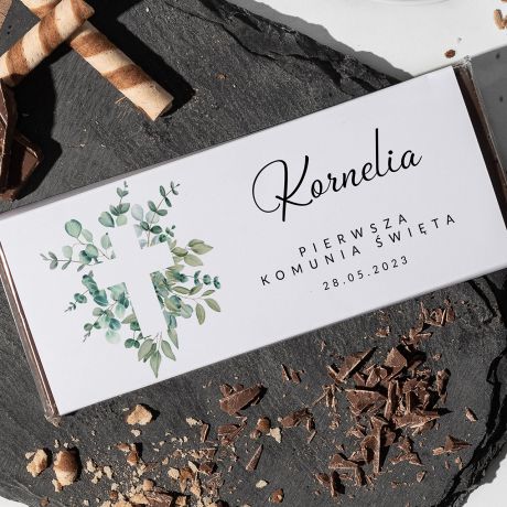 Personalizowana czekolada NA KOMUNI