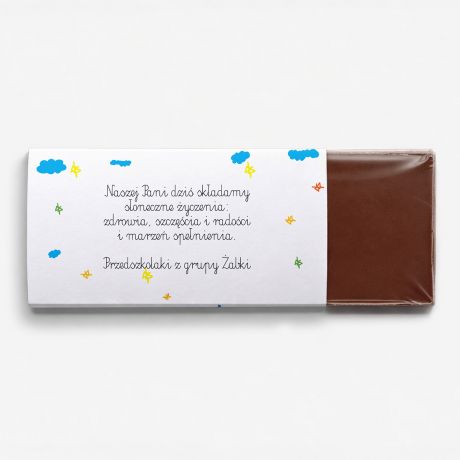 Czekolada personalizowana PREZENT DLA PRZEDSZKOLANKI