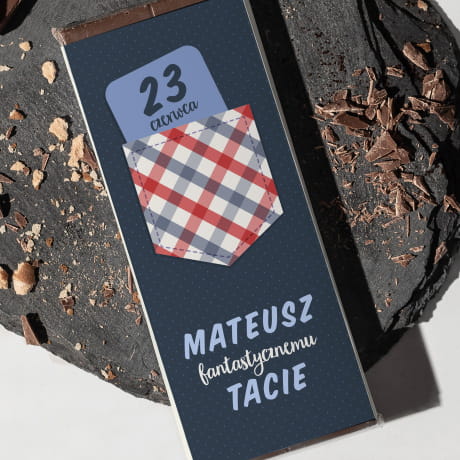 Personalizowana czekolada na Dzień Taty FANTASTYCZNY